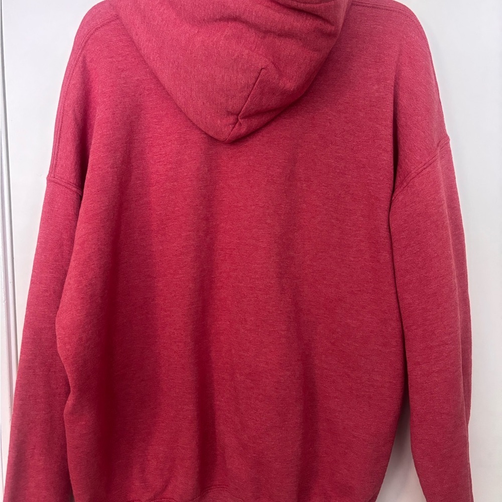 Gildan Red San Antonio Crewneck Hoodie - Picture 4 of 4